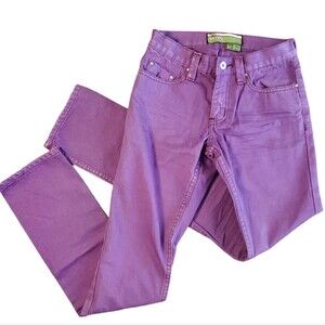 Men's PURPLE Topman JEANS SIZE 26